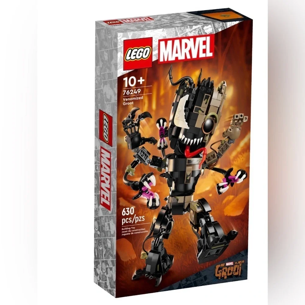 LEGO Marvel Venomized Groot 76249 Transformable Marvel Toy for Play and Display,